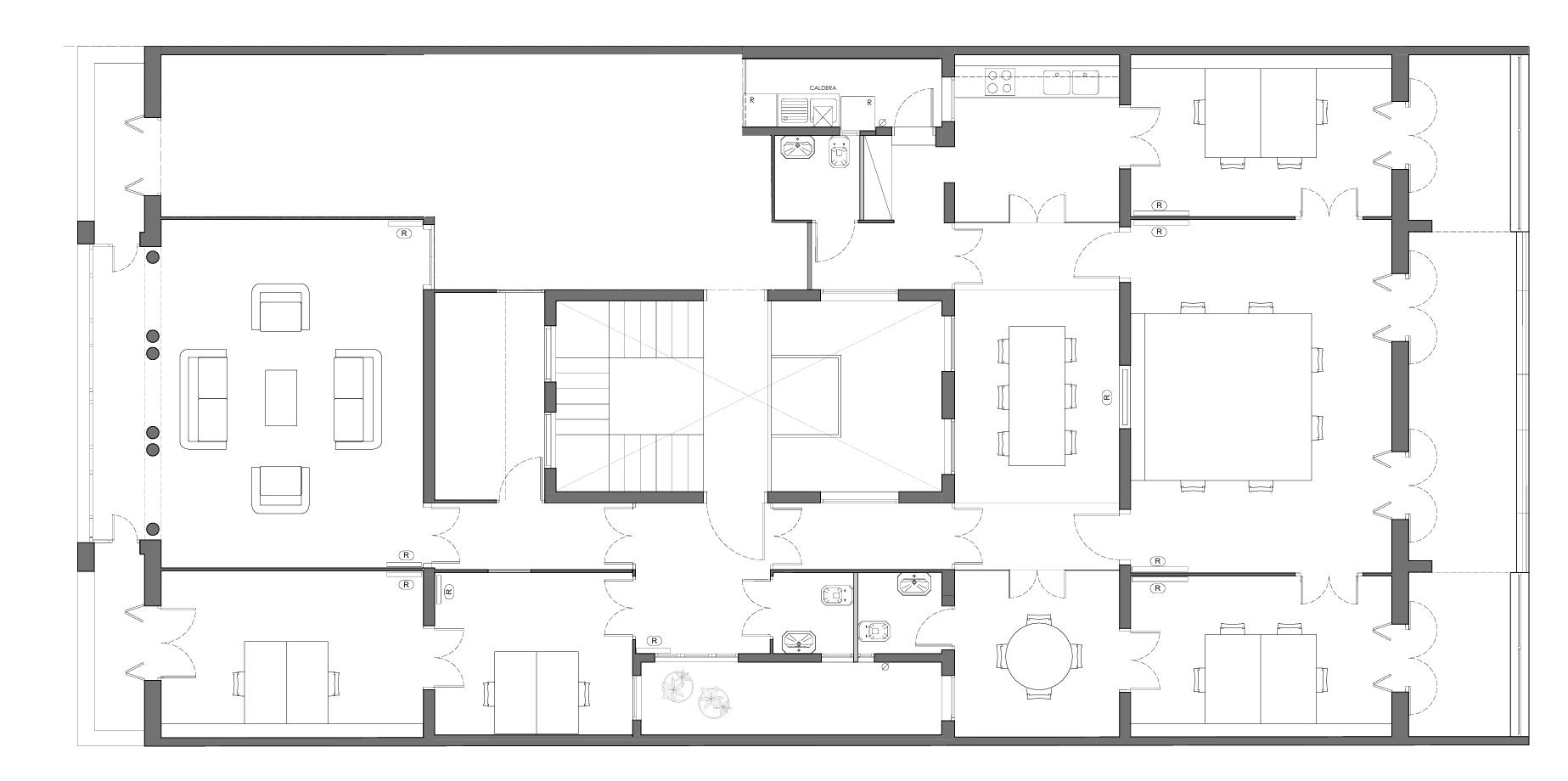 Plan Bureaux Paseo Sant Joan