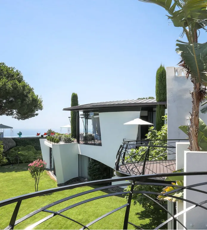 villa vue exterueur