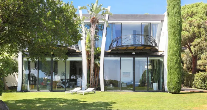 villa vue profil